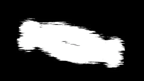 Abstract transition effect featuring white brush stroke paint texture motio.. Stock Footage 338018264