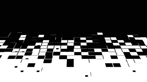 Abstract transition mask Stockbeeldmateriaal 195109893