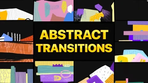 Abstract Transitions | After Effects Stock After Effects