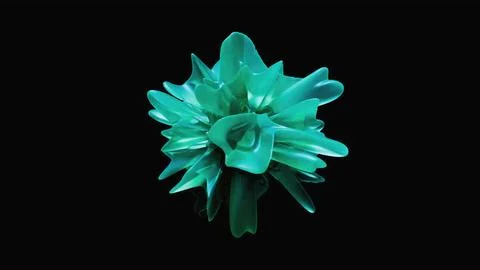 Abstract Translucent Organic Fluid Stock Illustration