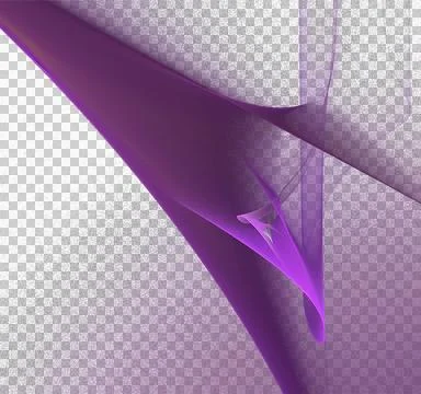 Abstract translucent purple pattern without background Stock Illustration