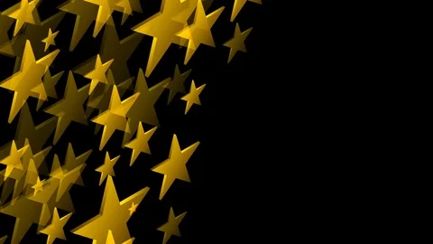 Abstract transparent 3D isometric virtual christmas star plate moving pattern Stock Footage 94103138