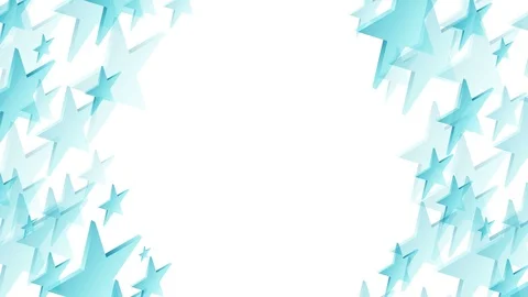 Abstract transparent 3D isometric virtual christmas star plate moving pattern Video stock 94103178