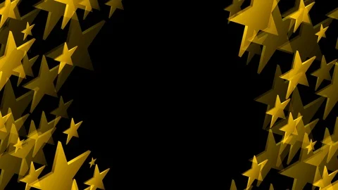 Abstract transparent 3D isometric virtual christmas star plate moving pattern Stock Footage 94104223