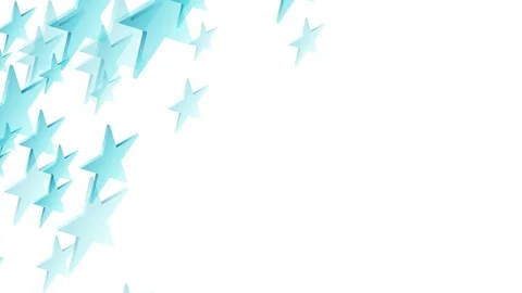 Abstract transparent 3D isometric virtual christmas star plate moving pattern Video stock 95035889