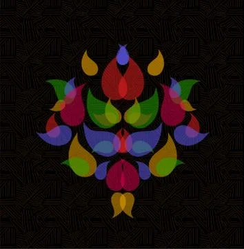 Abstract transparent background. Stock Illustration