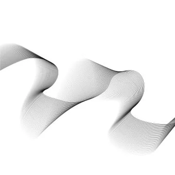 Abstract transparent grey wave background. Smoke effect design element wallpaper 스톡 일러스트