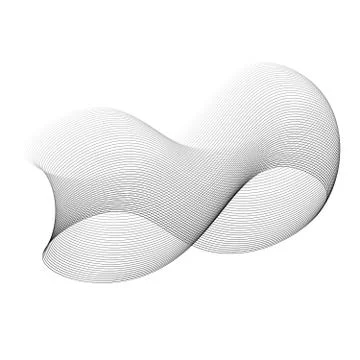 Abstract transparent grey wave background. Smoke effect design element wallpaper 스톡 일러스트