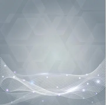 Abstract transparent lines background design Stock Illustration