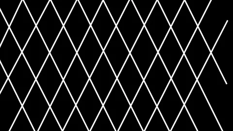 Abstract transparent pattern animation. With black background ideal design eleme Stock Footage 318462459