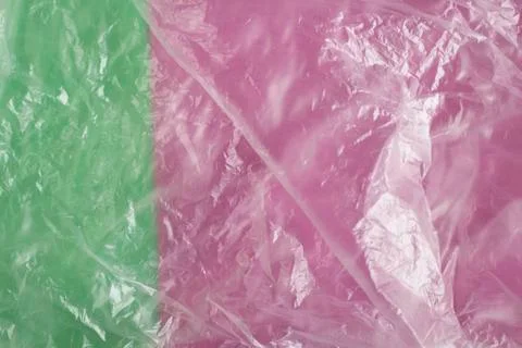 Abstract transparent plastic texture Stock Photos