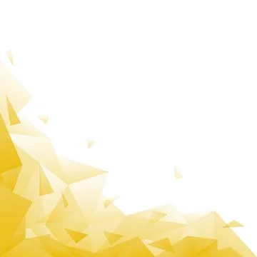 Abstract Transparent Polygon Corner Background with Minimalist Geometric La.. Stock Illustration
