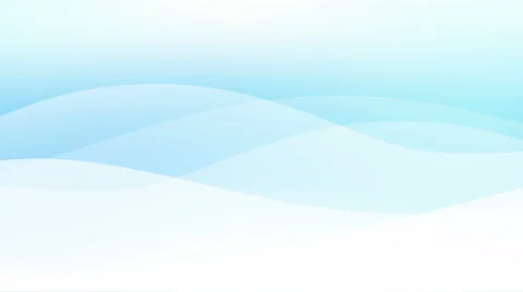 Abstract transparent waves on blue loop Video stock 60326821