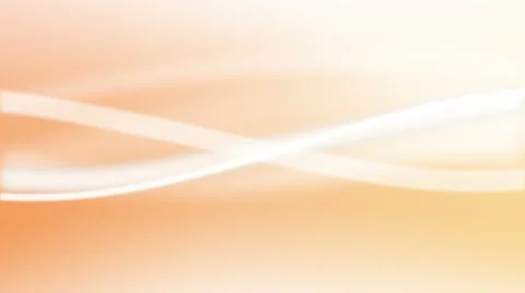 Abstract transparent waves on orange loop Video stock 60763022