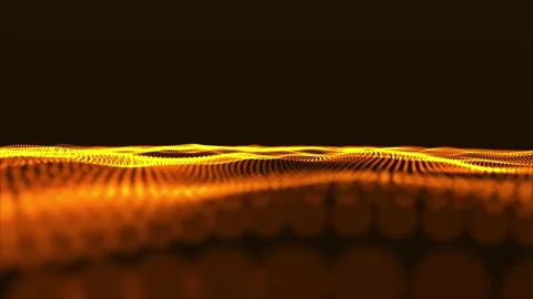 Abstract trapcode form digital particle wave and lights background. Stockbeeldmateriaal 236691095