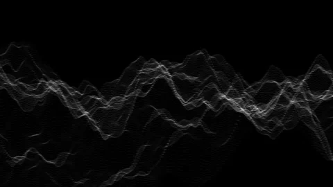 Abstract trapcode form digital particle wave. Stock-Footage 242122499
