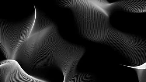 Abstract Trapcode Form digital particle wave and lights background. Abstrac.. Stock Illustration