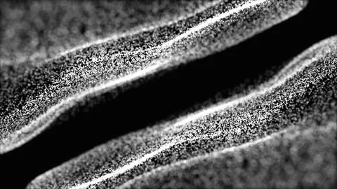 Abstract trapcode mir white color dots wave isolated on the black backgroun.. 스톡 일러스트