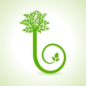 Abstract Tree Design - vector illustration Illustrazione stock