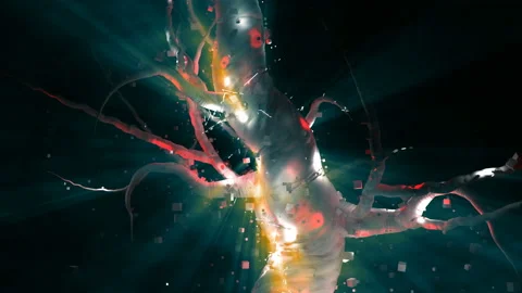 Abstract tree Stock Footage 123908419