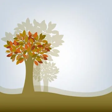 Abstract tree Stock Illustration