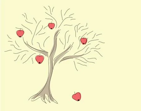 Abstract tree Stock Illustration