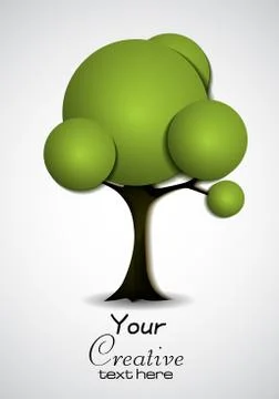 Abstract tree Stock Illustration