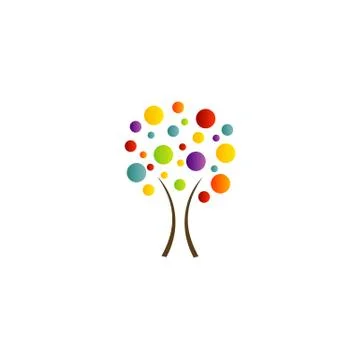 Abstract tree Stock Illustration