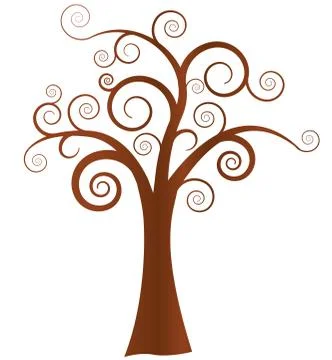 Abstract tree Stock Illustration