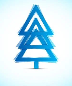 Abstract tree Stock Illustration
