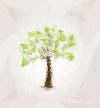 Abstract Tree Stock Illustration