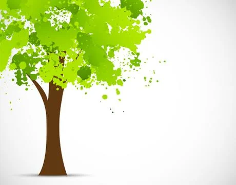 Abstract tree Stock Illustration
