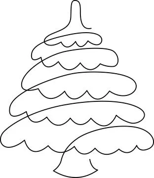 Abstract tree illustration Vector Stockillustratie