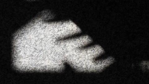 Abstract tree leaf shadows reflected on granite floor wall Stock Footage 126052899