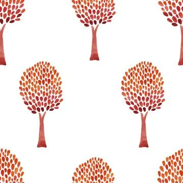 Abstract tree pattern Stock Illustration