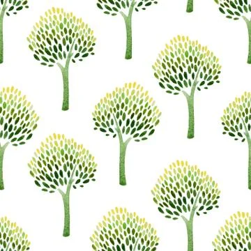 Abstract tree pattern Stock Illustration