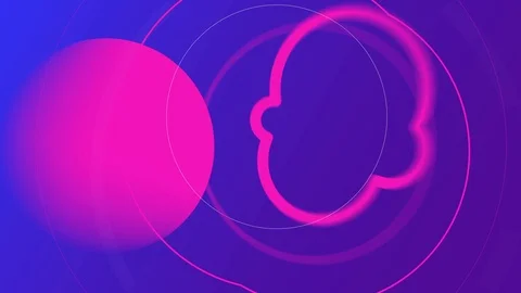 Abstract trendy background Stock Footage 97698401