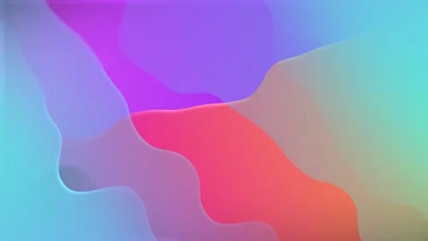 Abstract trendy background of geometric transparent glass effect shapes Stock Footage 254846338