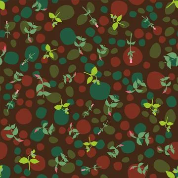 Abstract trendy seamless patterns set with hand drawn colorful shapes and pla Stock Illustration