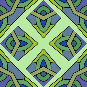 Abstract trendy seamless patterns set with hand drawn doodle shapes Stock Illustration