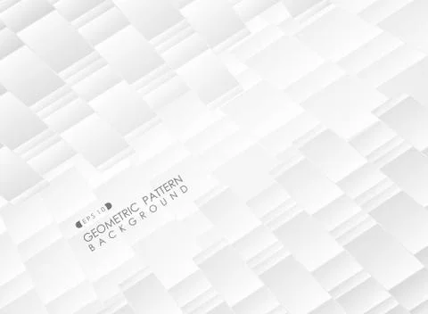 Abstract of trendy slant gradient gray diamond square geometric pattern backg イラスト素材
