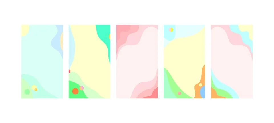Abstract trendy summer spring background Illustrazione stock