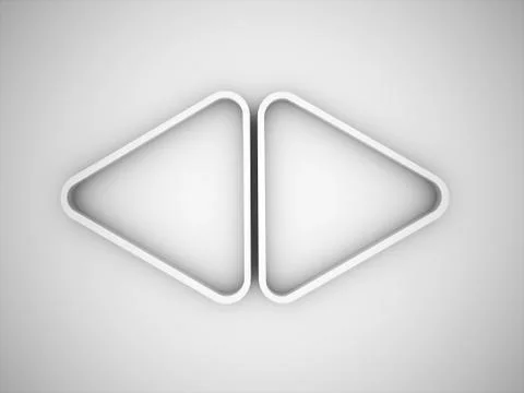 Abstract triangels concept rendered Stock Illustration
