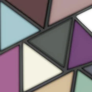 Abstract triangle arrangement background, Stock Illustration