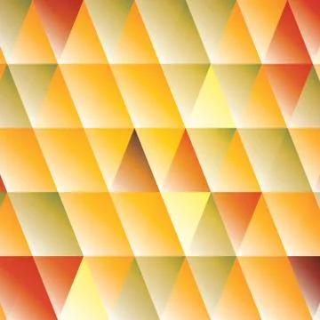 Abstract triangle autumn-colored background Illustrazione stock