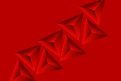 Abstract Triangle Background. 3D Triangles. Modern Wallpaper. Illustrazione stock