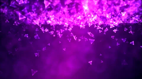 Abstract Triangle Background Animation - Loop Purple Stock Footage 35472495
