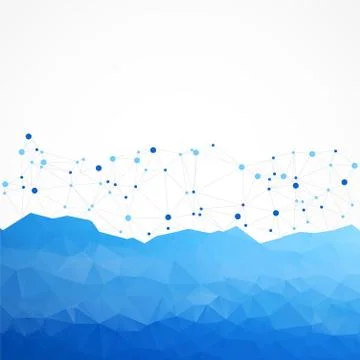 Abstract triangle background Stock Illustration