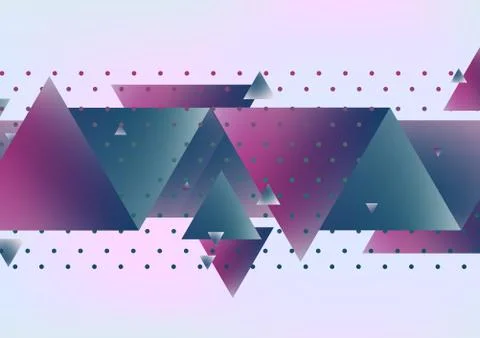 Abstract triangle background. Stock Illustration