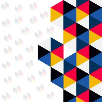 Abstract triangle background Stock Illustration